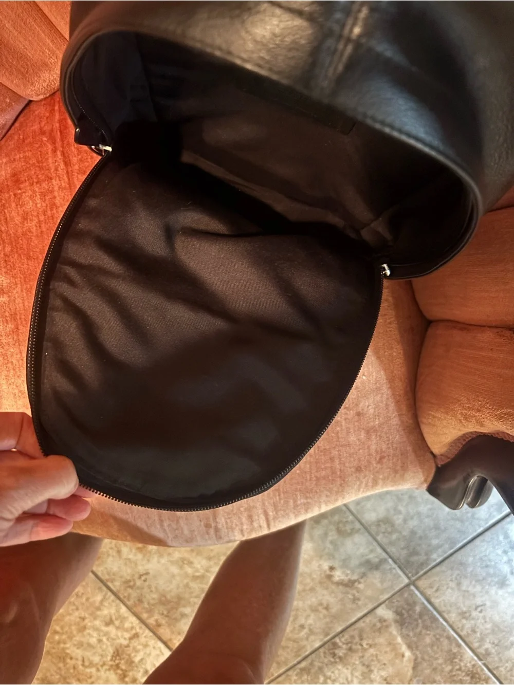 2018 Coach Charles F54770 Leather Sling Pack.